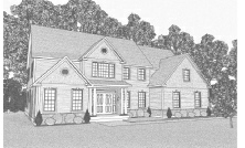 The ABX 2013 Model Home, Left Perspective